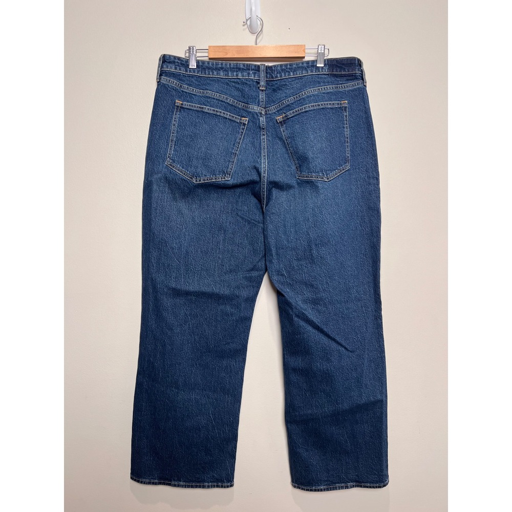 Abercrombie & Fitch 90s Relaxed High Rise Jeans Womens 34 SHORT Curve Love NWT - Picture 4 of 8